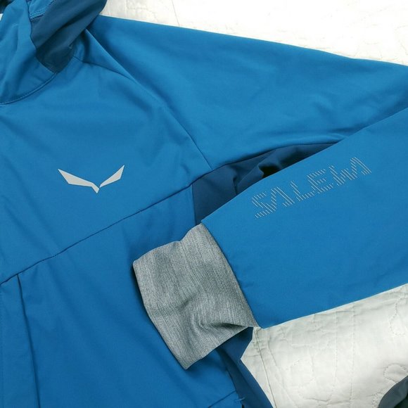 NWT Salewa Pedroc 2 SW DST Stormwall Durastretch Jacket Womens Size Medium Blue - Picture 6 of 11